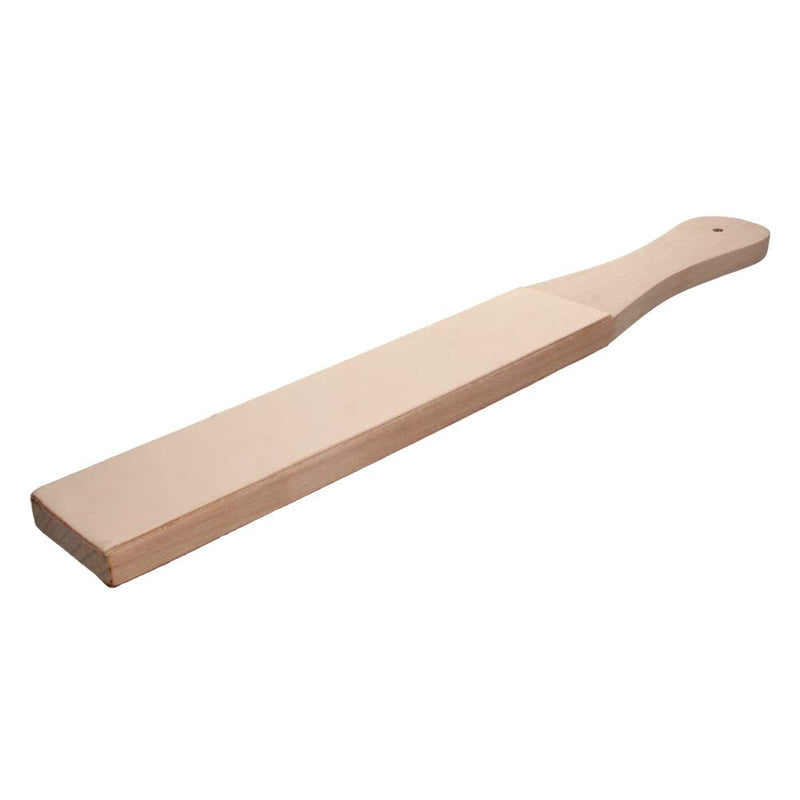 Utoolmart Wooden Handle Leather Sharpening Strop Handmade Razors Polishing Board Big for Home Tools 1 Pcs - NewNest Australia