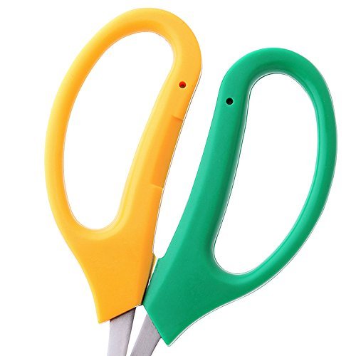 HONBAY Sturdy Trimming Scissors for Garden,Fruits and Grapes with Soft Grips and Bent Up Blade - NewNest Australia