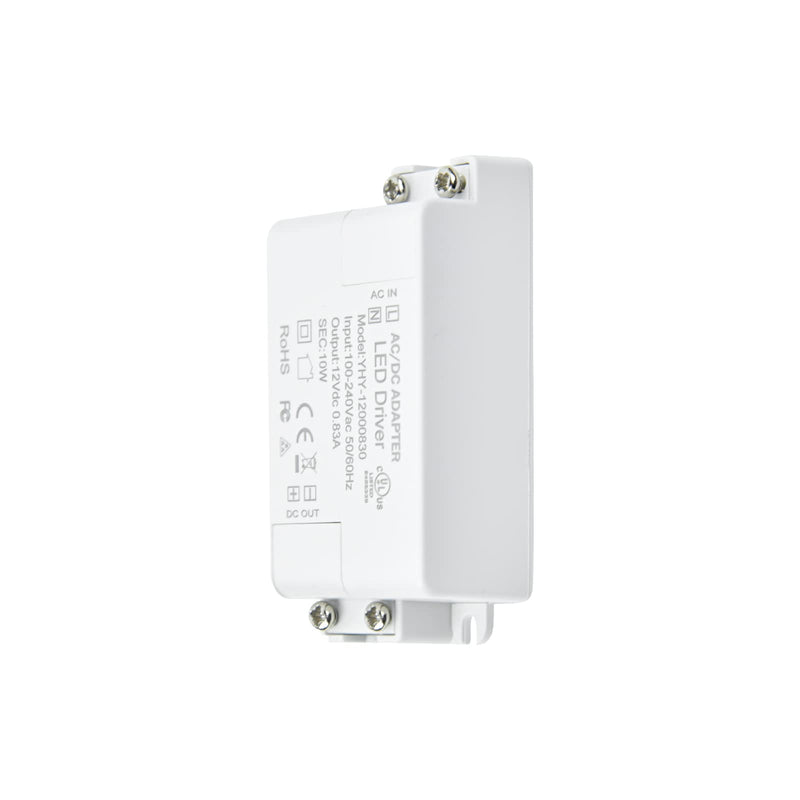 12V LED Power Supply - Lustaled 10W DC 12V LED Driver Transformer 110V AC to 12V DC Constant Voltage Switching Converter Waterproof IP22 for LED Strip Lights, CCTV, G4 MR11 MR16 LED Bulbs (2-Pack) 10W 12V-2 Pack - NewNest Australia