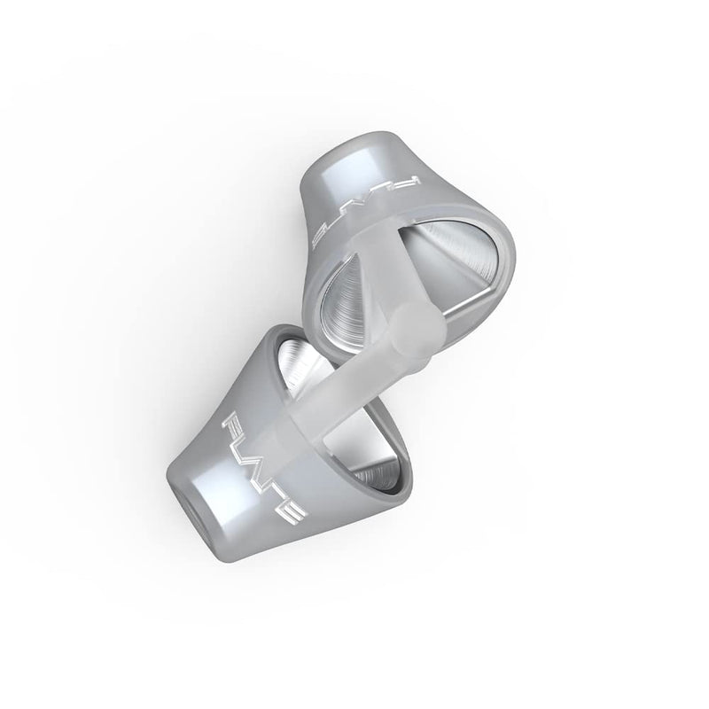 Flare Calmer Pro - Small Ear Plugs Alternative - Reduce Annoying Noise Without Blocking Noise - Premium Version - Soft Reusable Silicone With Aluminum Core - Ice - NewNest Australia