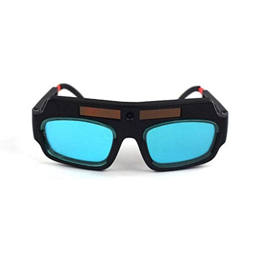 1 Pair Black Solar Auto Darkening Welding Goggle Safety Protective Welding Glasses Mask Helmet, Eyes Goggles Mask Anti-Flog Anti-glare Goggles - NewNest Australia
