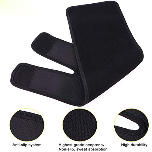 PintoMed Adjustable Thigh Support Sleeve. Leg Brace Compression. Increase Sweat Production. Elastic Neoprene Bandage. Injury Protection. for Men and Women. for arms or Thighs. - NewNest Australia