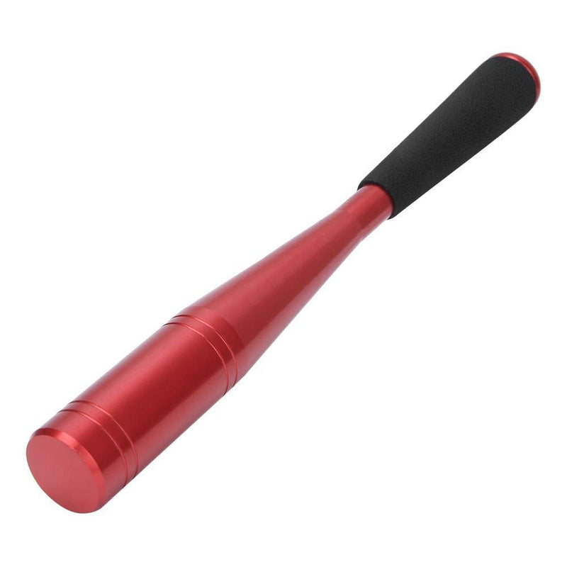 Simlug 25mm Fishing Priest, Portable Diameter Fishing Bat Aluminium Alloy Head with Foam Handle Fishing Bat Fish Priest for Fishing Lover Sea/Fresh Fishing Fishing Tackle(Red) - NewNest Australia