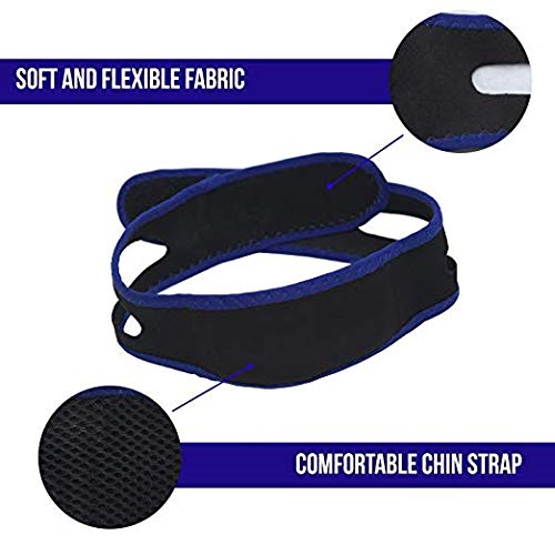 Anti Snoring Chin Strap, Advanced Snoring Solution and Anti Snoring Devices, Adjustable Stop Snoring Head Band for Men and Women Sleep Aid Snoring Devices [2019 Upgraded Version] - NewNest Australia