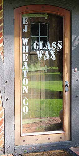 E.J. Wheaton Co. Glass Wax, Polishes and Protects Windows, Mirrors and Metal Surfaces, Dries Chalk White, Easy to Apply and to Remove, Made in USA - NewNest Australia