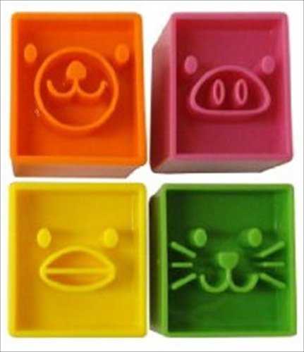 NewNest Australia - Torune Bento Sandwich Cutter Mold, Animal Face 