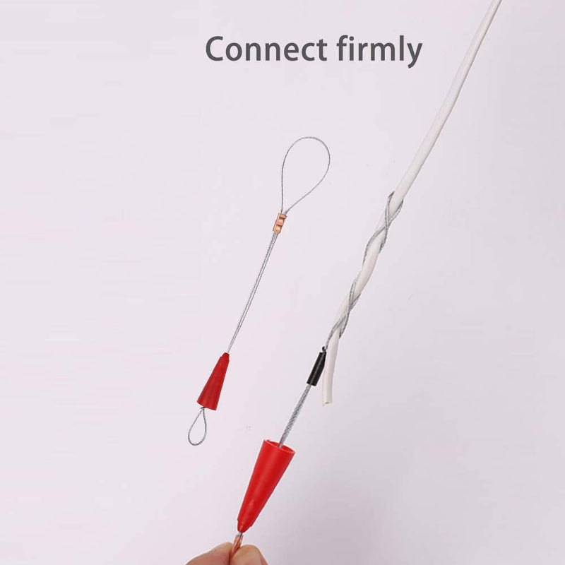 Fish Tape Wire Puller Through Wall Wire Threader Fish plus Fish Cable Fastener with Steel rope 20FT(6M) - NewNest Australia