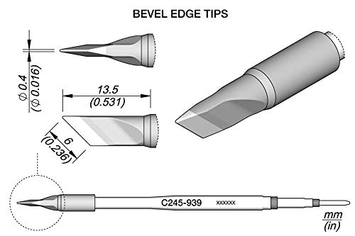 JBC C245939 Cartridge Knife 6.0mm x 0.4mm - NewNest Australia