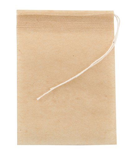 Spice.boutique Unbleached Paper Self Fill Teabags, Plastic Free, One Cup Size 5x7cm, 100 - NewNest Australia