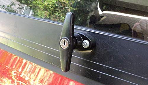 StartFine T-Handle Lock kit Shed Door Lock with 2 Keys and 2 Screws, 4-1/2" Stem Barn Playhouse & Chicken Coop Door Lock - NewNest Australia