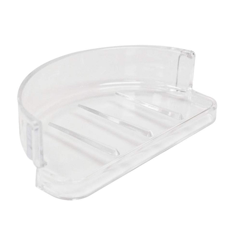 EZ-FLO 15204, Clear Replacement Bathroom Plastic Soap Dish - NewNest Australia