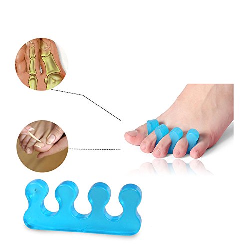 Pedimend Toe Separators and Toe Streightener for Relaxing Toes - Excellent for Treating Bunion, Overlapping & Crooked Toes Naturally - Great For Pedicure - Foot Care (2PCS PACK) - NewNest Australia