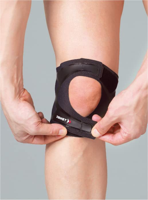 Zamst Filmista Ultra Thin Knee Support - Compression Patella Tendon Bandage - Knee Bandage For Stabilization - Supports Running & Light Sports - Alternative To Taping - NewNest Australia