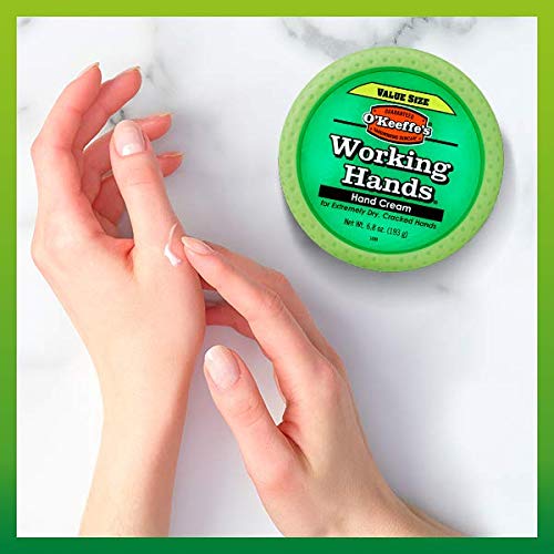 O'Keeffe's Twin Pack Working Hands 193g & Healthy Feet 180g (Twin Pack) Twin Pack (Value Jar) - NewNest Australia