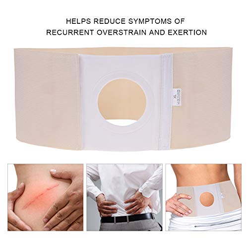 Unisex Stoma Belt, Breathable Ostomy Bandage Skin Stoma Support, Post Colostomy Abdominal Support Stoma Bandage, Abdominal And Back Support Belt, Available In 3 Sizes (Xl) - NewNest Australia