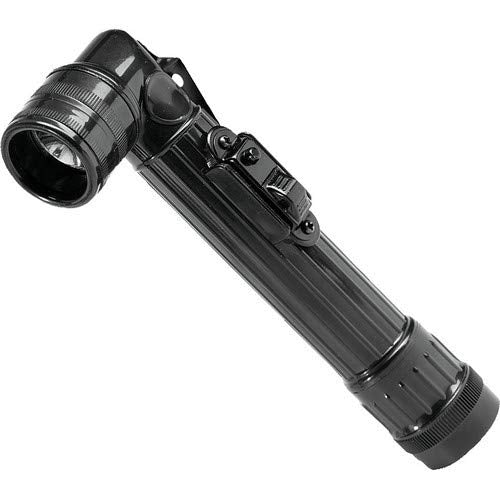 Mil-Tec LED Anglehead Flashlight (Black, Small) Black - NewNest Australia