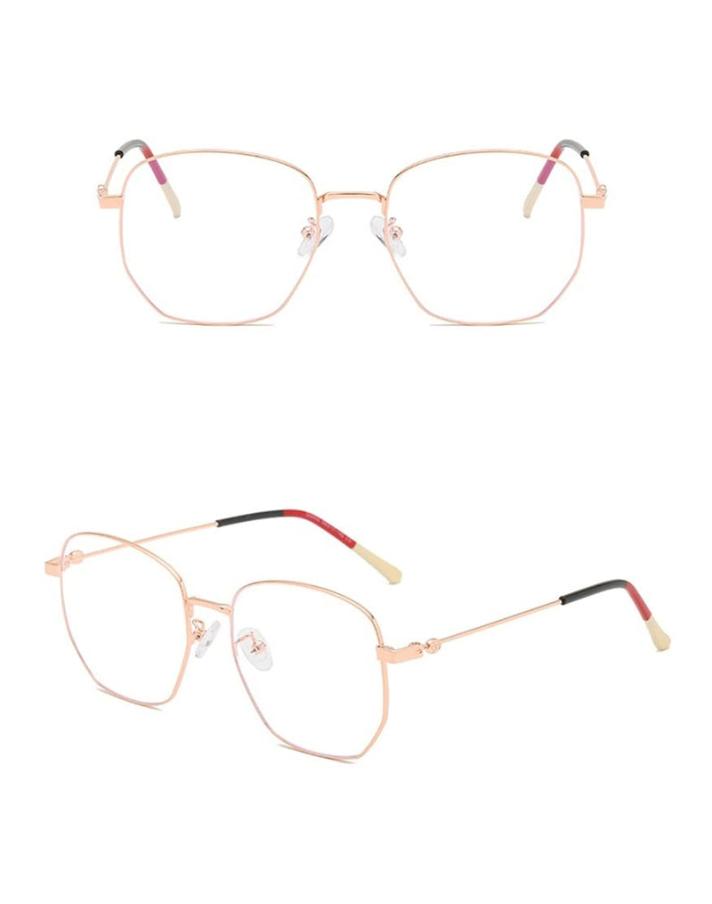 Dauco Blue Light Filter Glasses, Rectangular Glasses With Blue Light Filter, Anti-Blue Light Glasses, Computer Glasses, Pc Gaming Bluelight Filter, Blue Light Blocking Glasses - NewNest Australia