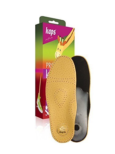 Kaps Children'S Shoe Insoles "Relax Kid", Shock-Absorbing, Orthopedic Insoles Made Of Vegetable-Tanned Leather To Support The Longitudinal Arch And Prevent The Foot From Sinking - NewNest Australia
