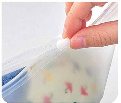 NewNest Australia - ericotry Plastic Pouch Bag Organizer Waterproof Packaging Bags Travel Storage Bag Luggage Shoes Cloth Suit Makeup Packing Pouch Bag Organizer (6-Pack of Different Sizes) 