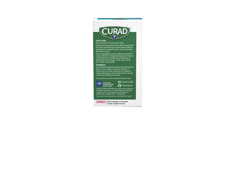 Curad Bandage, Butterfly, Wp, 1 3/4" x 3/8", 1 box of 12 Bandages - NewNest Australia