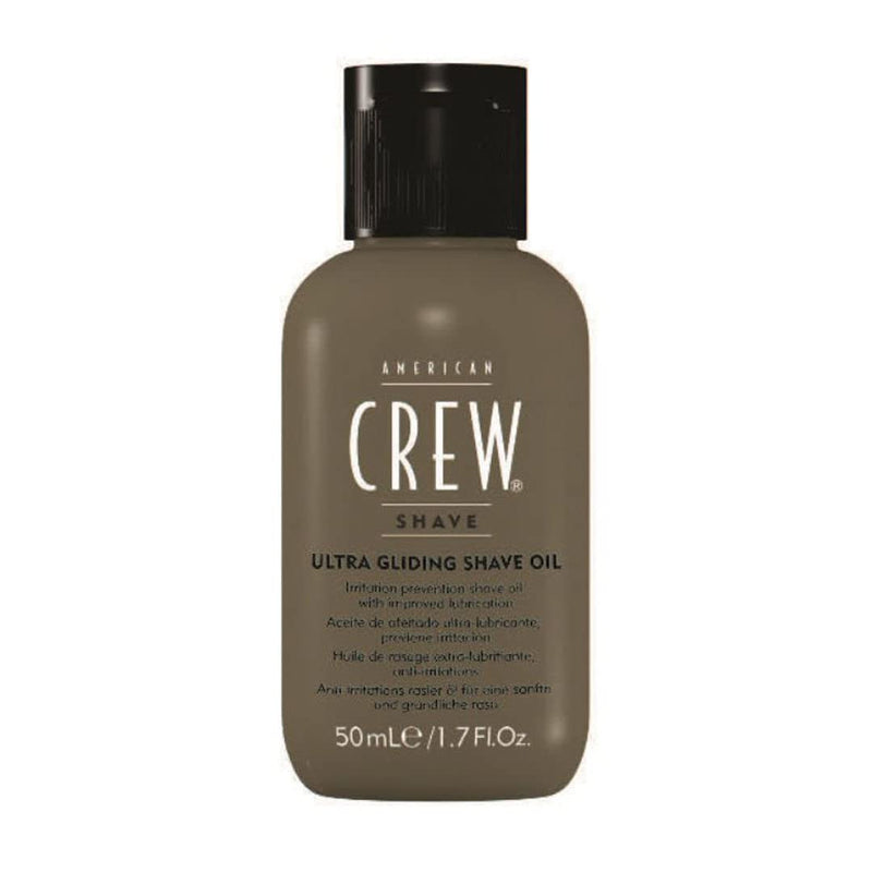 AMERICAN CREW - Ultra Gliding Shave Oil, oil as shaving preparation, shaving oil for a soft beard & well-groomed skin, with anti-aging effect, product for a pleasant shave, 50 ml (pack of 1) - NewNest Australia