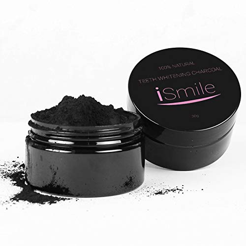 iSmile 7 Day Bamboo and Coconut Whitening with Activated Charcoal Whitening Kit | Dentist Results at Home | 100% Natural | Gently Removes Stubborn Stains from Tobacco, Wine, Coffee - NewNest Australia