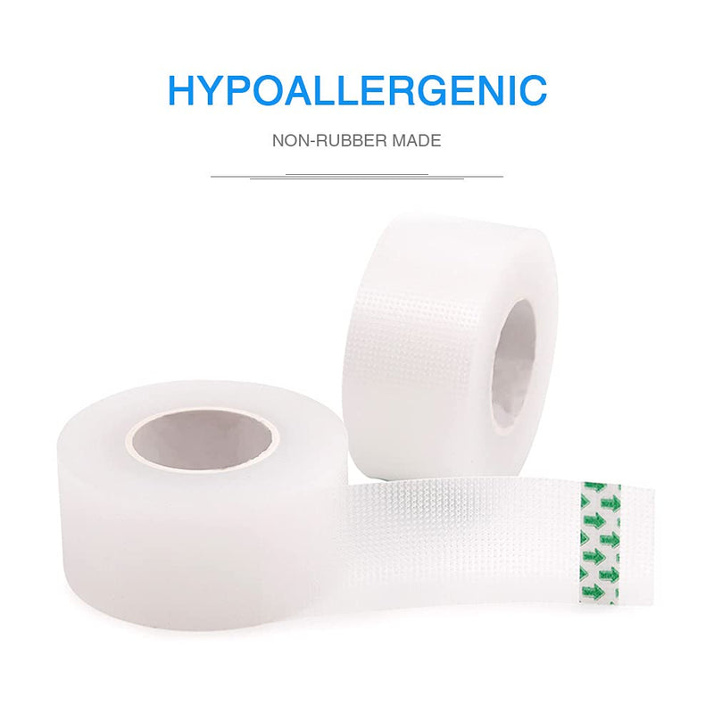OK TAPE OKPore Transparent Surgical Tape, First-Aid Medical Hypoallergenic Tape, Latex Free, Pack of 4 Rolls, Size: 3“*10yds 3x360 Inch (Pack of 4) - NewNest Australia