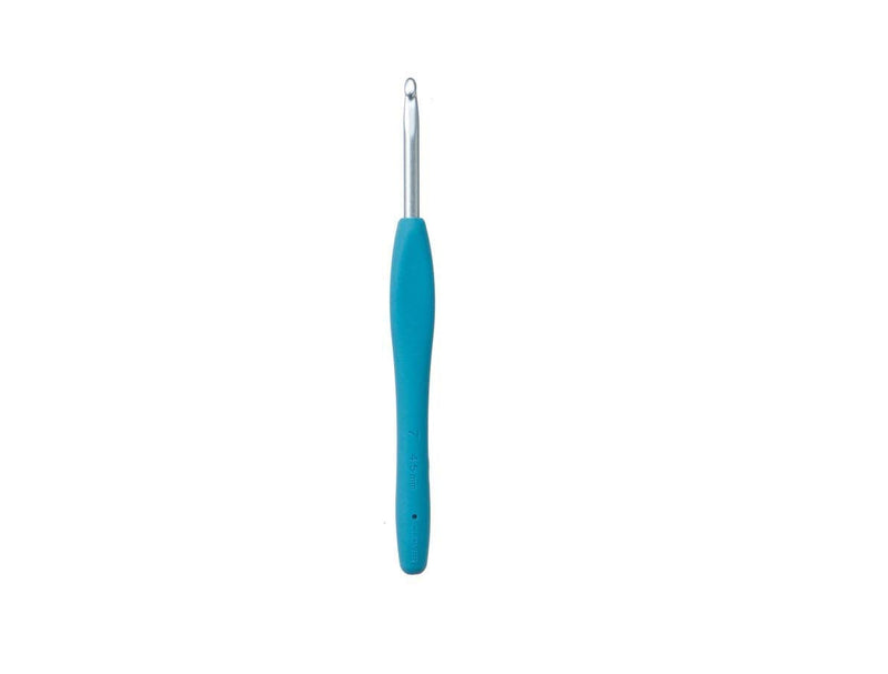 Clover Amour Crochet Hook, 4.50mm, Blue - NewNest Australia