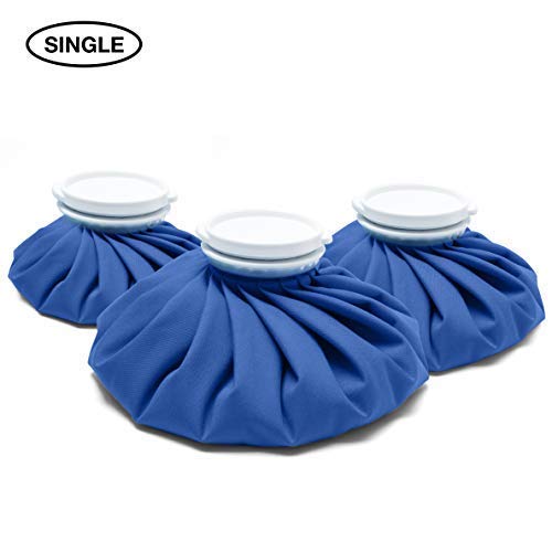 Doctor Developed Hot and Cold Pack/Ice Bag/Ice Pack/Compress [Single] - Re-useable and Waterproof with Spill-Proof caps and Durable, Anti-Leak Materials (Large - 11", Blue) Large - 11" - NewNest Australia
