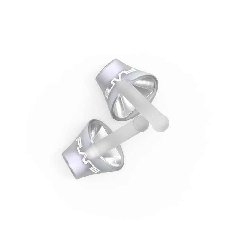 Flare Calmer Pro Mini - Small Ear Plugs Alternative - Reduce Annoying Noise Without Blocking Sound - Premium Version - Soft Reusable Silicone With Aluminum Core - Ice - NewNest Australia