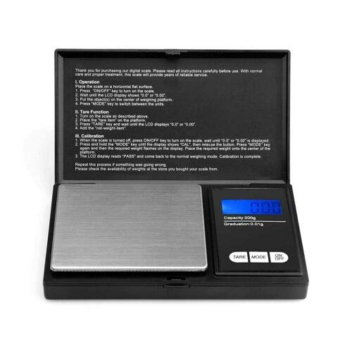 200g x 0.01g LCD Digital Pocket Scale Jewelry Gold Gram Precision Weight Scale,Food Scale,Kitchen Scale - NewNest Australia