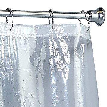 Lightweight PEVA Shower Curtain Liner in Clear: 70" x 72" Mildew Resistant Liner - NewNest Australia