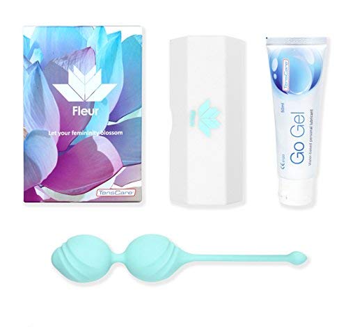 TensCare Fleur – Pelvic Floor Toning Balls. Strengthen, Tone and Tighten your Pelvic Floor Using Active and Passive Exercises. Made with Medical Grade Silicone. - NewNest Australia