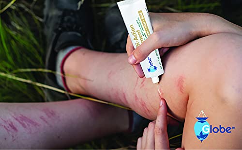 Globe Multi-Action Ointment | Triple Antibiotic Plus Pain-Relieving, Anti-Itch, Scar Minimizer | w/ Neomycin, Bacitracin, Pramoxine HCl & Polymyxin B| Treats Minor Cuts, Scrapes, Burns (4 Pack) - NewNest Australia