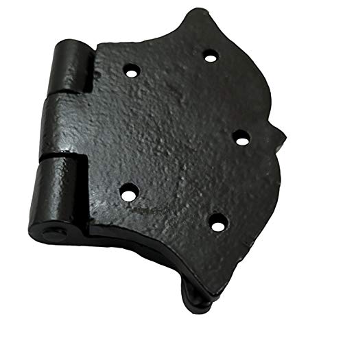 Adonai Hardware "Gamul" Black Antique Iron Butterfly Hinge (2, Matte Black Powder Coated) 3.9 Inch x 2 Pack - NewNest Australia