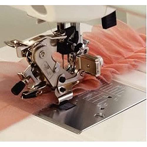 YEQIN Ruffler Foot (#55705) Sewing Machine Presser Foot for Singer Brother Juki Low Shank Sewing Machine (Pink Box) Pink Box - NewNest Australia
