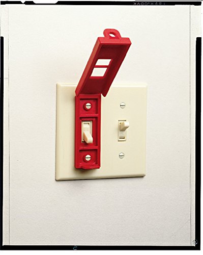 Brady - 65392 Wall Switch Lockout (Pack of 1) Red, Small - NewNest Australia