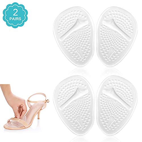 Ball of Foot Cushion,Doact Gel Insoles for women and Men Metatarsal Pad for Forefoot Party Feet Morton Foot Support Pain Relief Self-Sticking Wear in a SandalHigh Heel Boot Shoes 2 Pair - NewNest Australia