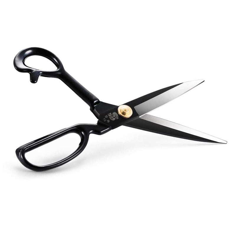 Fabric Scissors 10 Inch Sewing Dressmaking Scissors Professional Sharp For Tailoring Leather Paper Raw Materials - Strength High Carbon Steel Tailor Shears (Right-Handed) - NewNest Australia
