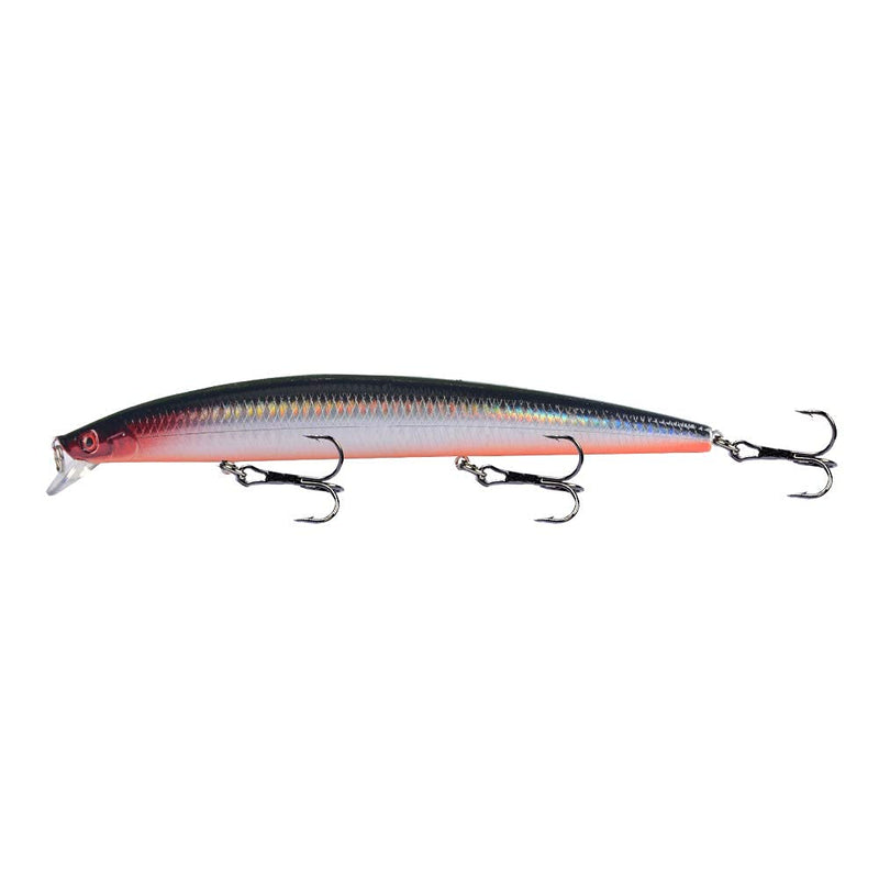 LINGYUE Fishing Lures Minnow VIB Popper Hard Bait Lures with Treble Hook Lifelike 3D Fishing Eyes Swimbait Crankbait Deep/Shallow Divers Fish Tackle Kits Y139-gary - NewNest Australia