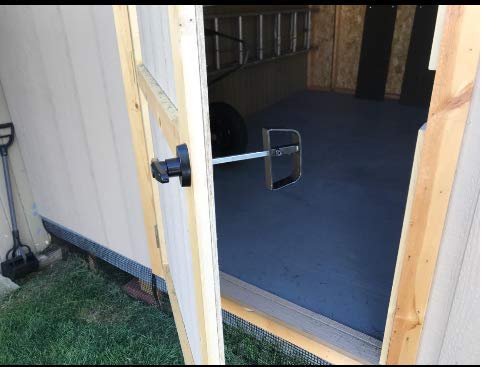 StartFine T-Handle Lock kit Shed Door Lock with 3 Keys and 2 Screws, 5-1/2" Stem Barn Playhouse & Chicken Coop Door Lock 5-1/2" - NewNest Australia