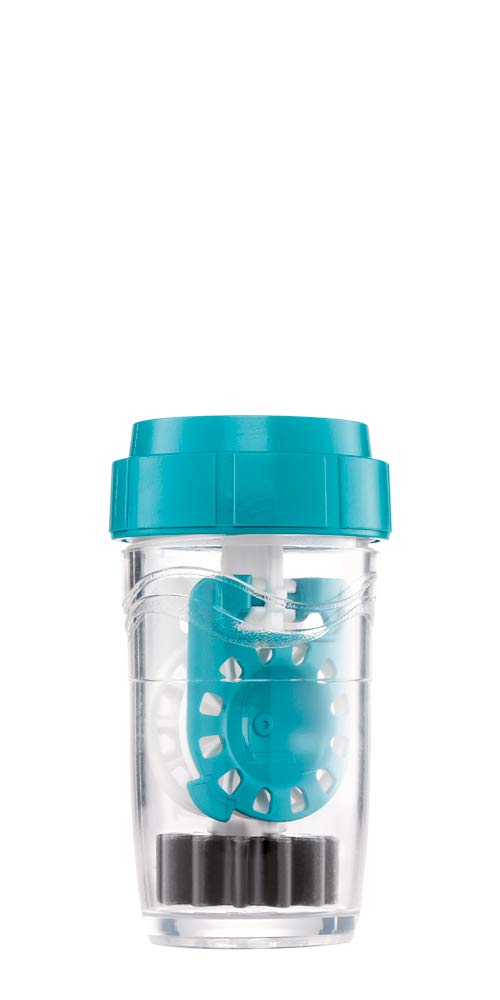 Bausch + Lomb EasySept peroxide solution contact lens cleaner for soft contact lenses, preservative-free, with container, 1 x 360 ml - NewNest Australia