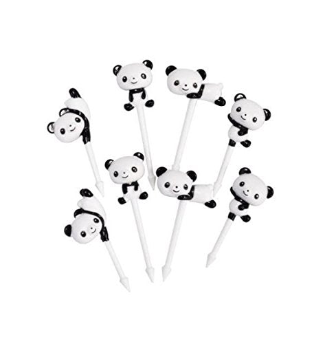 NewNest Australia - Torune Food Picks Bento Lunch Accessories Picks Set - 8-Piece Panda & 8-Piece Rabbit 