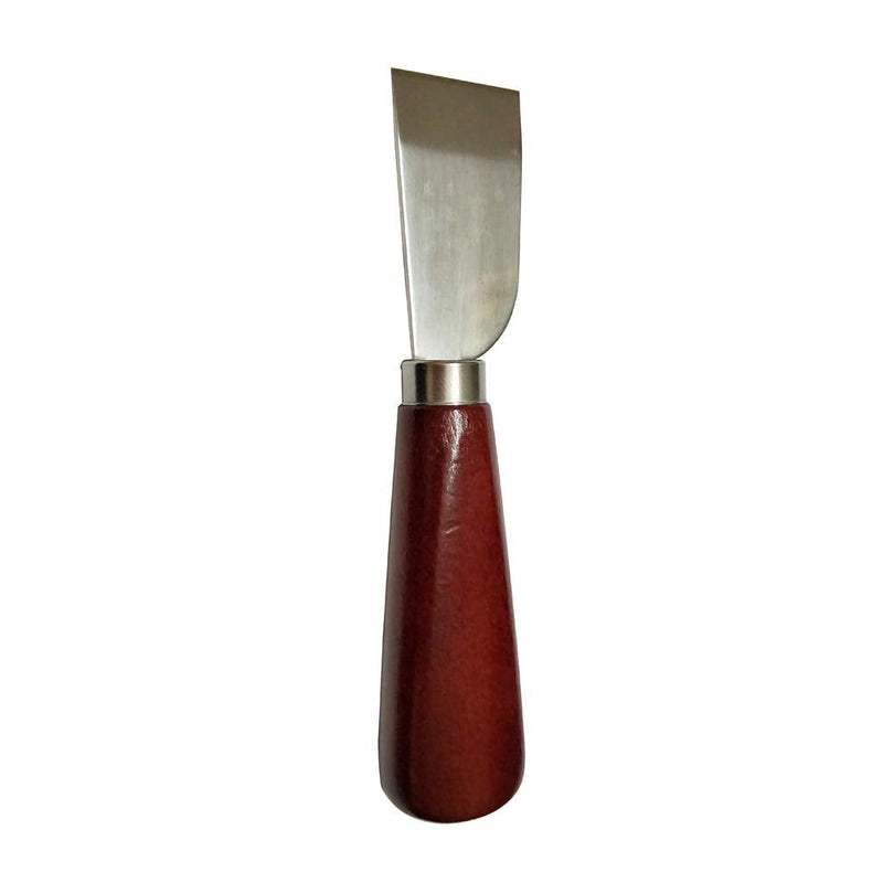 DUJISO Leather Knife Cutting Knife Edging Knife with Wooden Handle Leather Working Knife for DIY Leathercraft Cutting - NewNest Australia