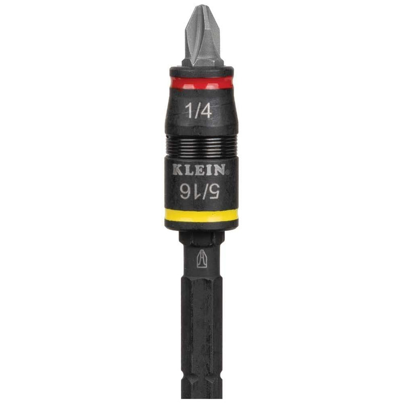 Impact Driver, 7-in-1 Impact Flip Socket Set, 6 Hex Driver Sizes plus a 1/4-Inch Bit Holder Klein Tools 32907 - NewNest Australia