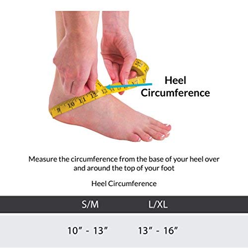 BraceAbility Neoprene Water-Resistant Ankle Brace | Compression Foot Wrap for Swimming, Running, Surfing, Diving, Exercise, Athletic Support & Protection, Sprains, Tendonitis and PTTD Pain (S/M) Small/Medium (Pack of 1) - NewNest Australia
