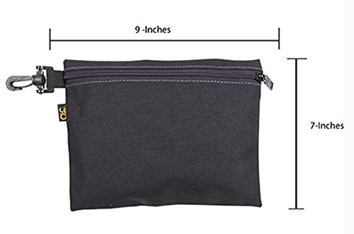 CLC Custom Leathercraft 1100 Multi-Purpose Clip-on Zippered Poly Bags, 3 Pack Pack of 1 - NewNest Australia