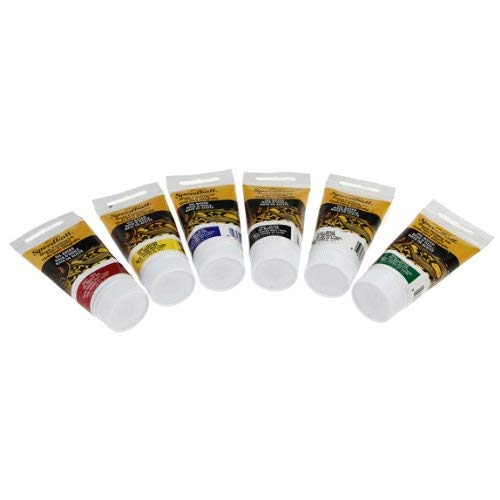 Speedball 3476 Oil-Based Block Printing Ink Starter Set for Professional, Permanent Prints AP Certified – 1.25 FL OZ Tubes - NewNest Australia
