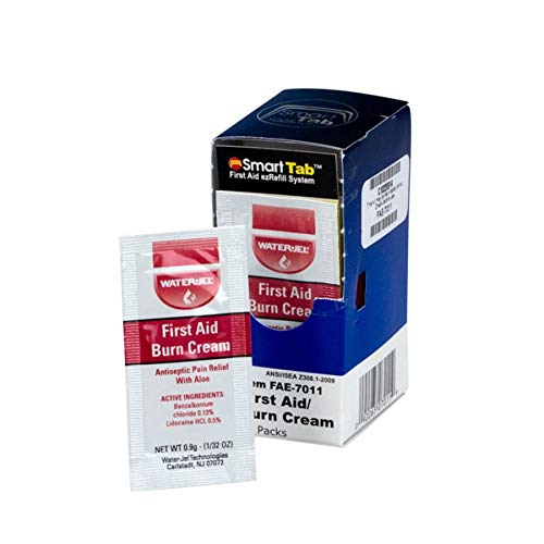 First Aid Only FAE-7011 SmartCompliance Refill Burn Cream, White, 10 Count, 1/32 oz. (.9 g) - NewNest Australia
