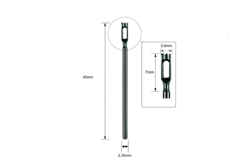 Hollow cutter corn remover cutter for removing corns and calluses (2.8 mm) 2.8 mm - NewNest Australia